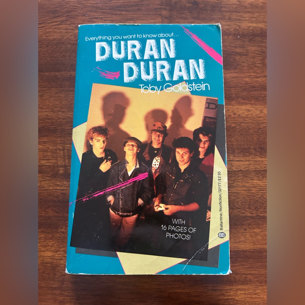 🌟 3/$30 Vintage Duran Duran Inside Story Toby Goldstein 1984 1st Edition Paperba